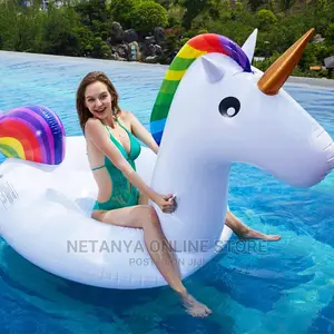Giant Unicorn Inflatable Floater.