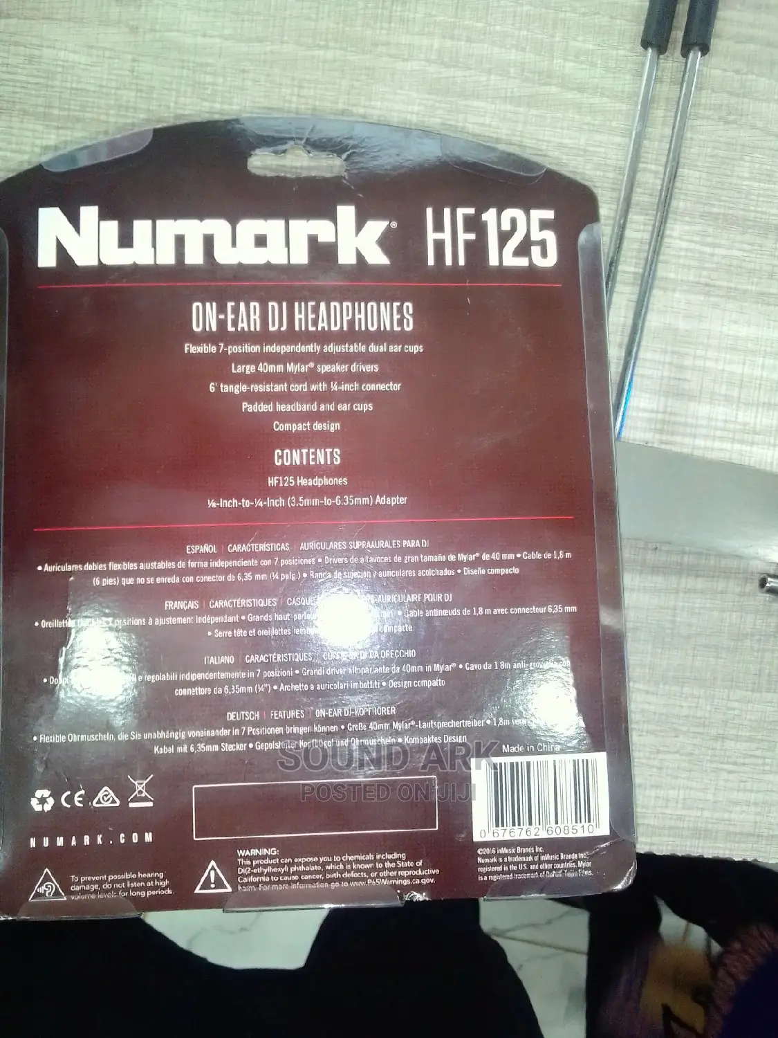 Numark HF 125