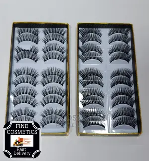 10pairs Handmade Soft Long Thick 3D False Eyelashes Save 40%