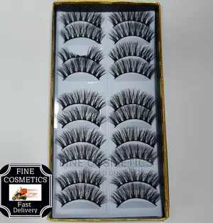 10pairs Handmade Soft Long Thick 3D False Eyelashes Save 40%