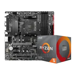 Msi B450m Mortar Max + Amd Ryzen 5 5600x — Board+Cpu Combo