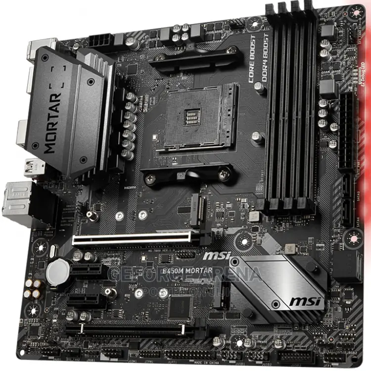 Msi B450m Mortar Max + Amd Ryzen 5 5600x — Board+Cpu Combo
