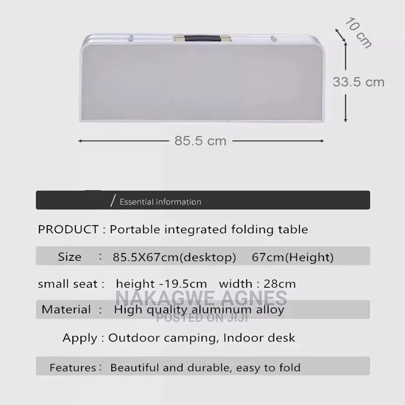 5in1 Picnic Foldable Table