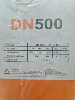 Pc Power Supply 500w Gaming