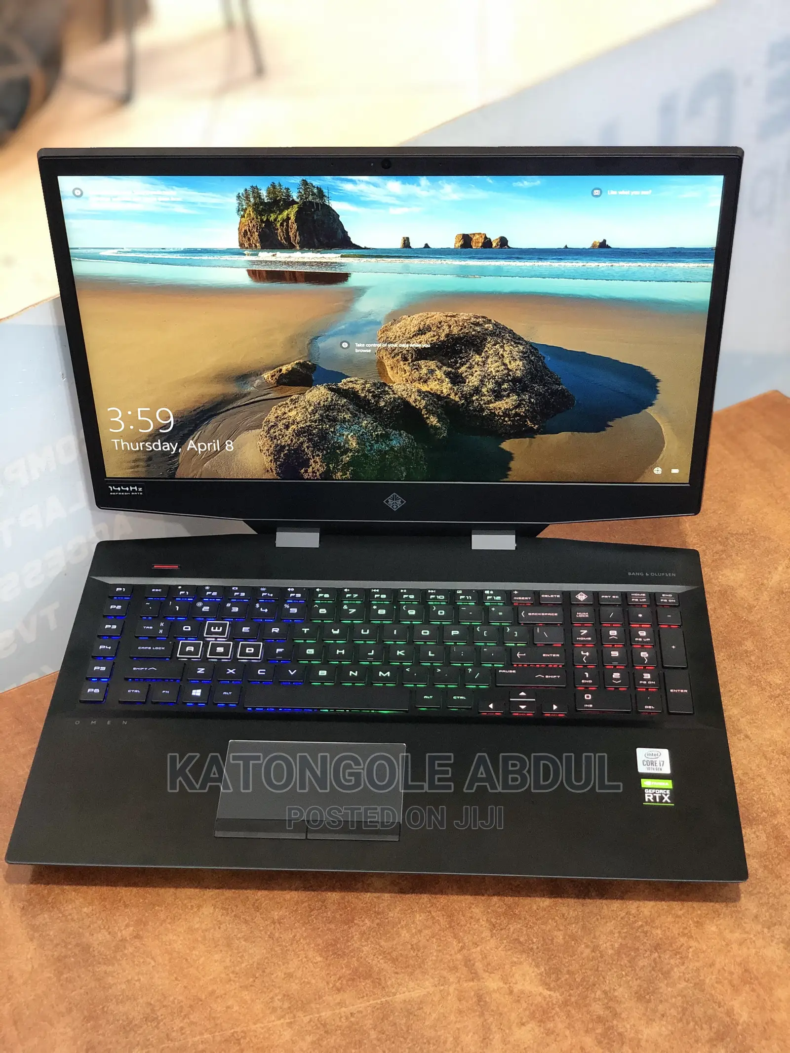 New Laptop HP Omen X 17t 16GB Intel Core i7 SSD 1T