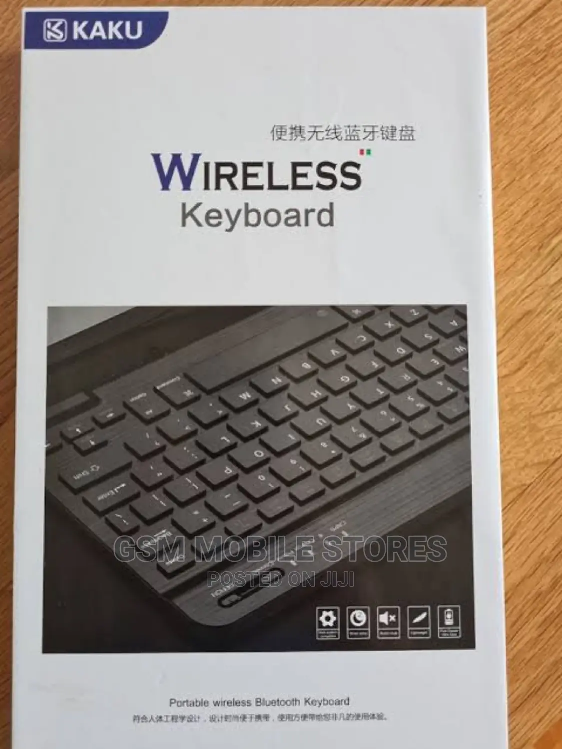 KAKU Bluetooth Wireless Keyboard for Windows/Mac/Android/Ios