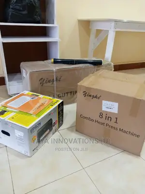 Full Package Cutting Plotter, 8in1heatpress Machine Printer