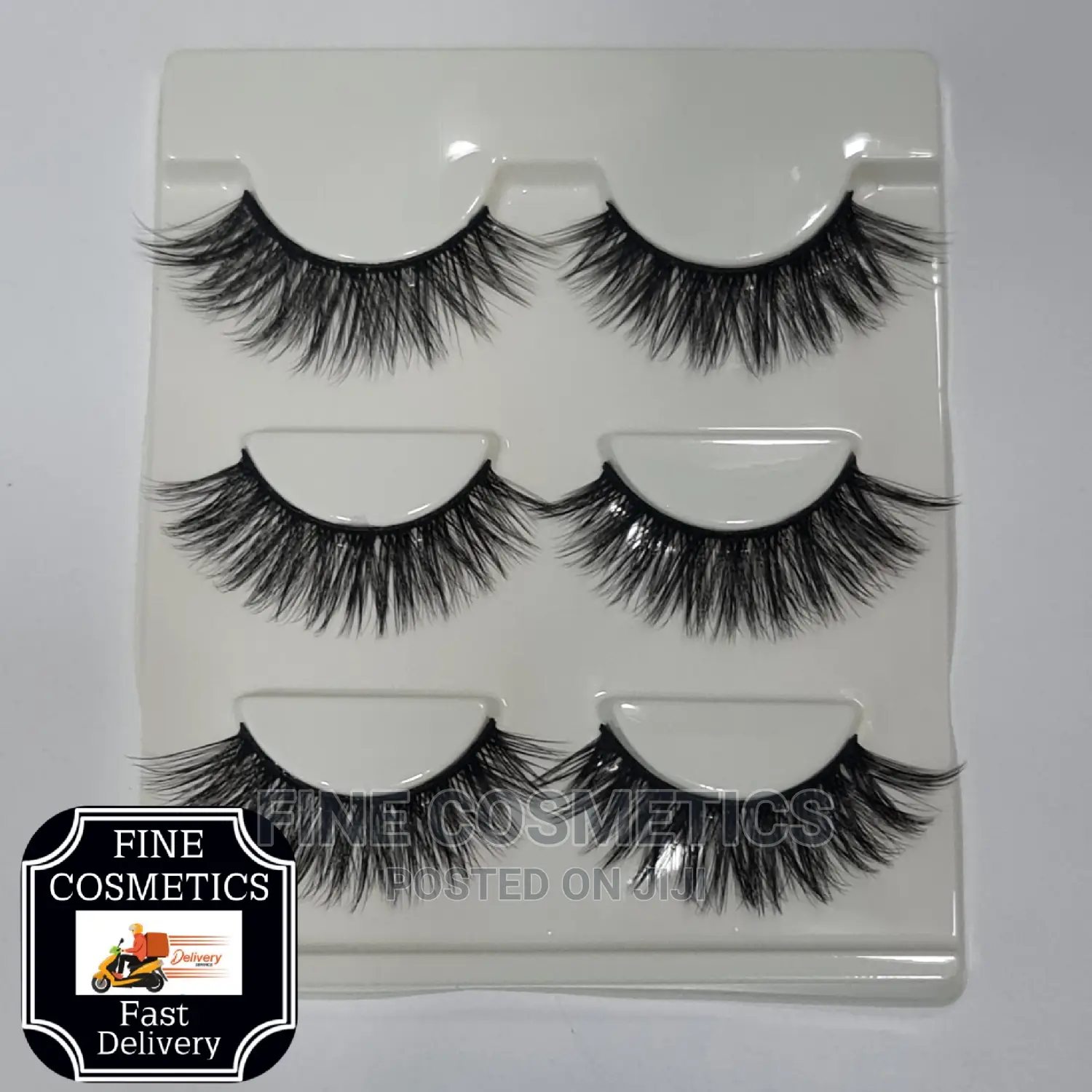 3pairs Makeup Hand-made Dramatic Long Eye Lashes Reusable