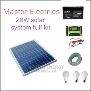 20watts Panel Solar System Full Kit