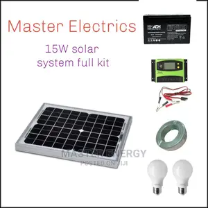 15W Panel Solar System Full Kit