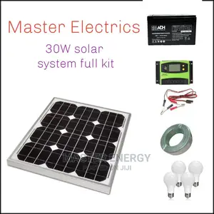 30W Panel Solar System Full Kit