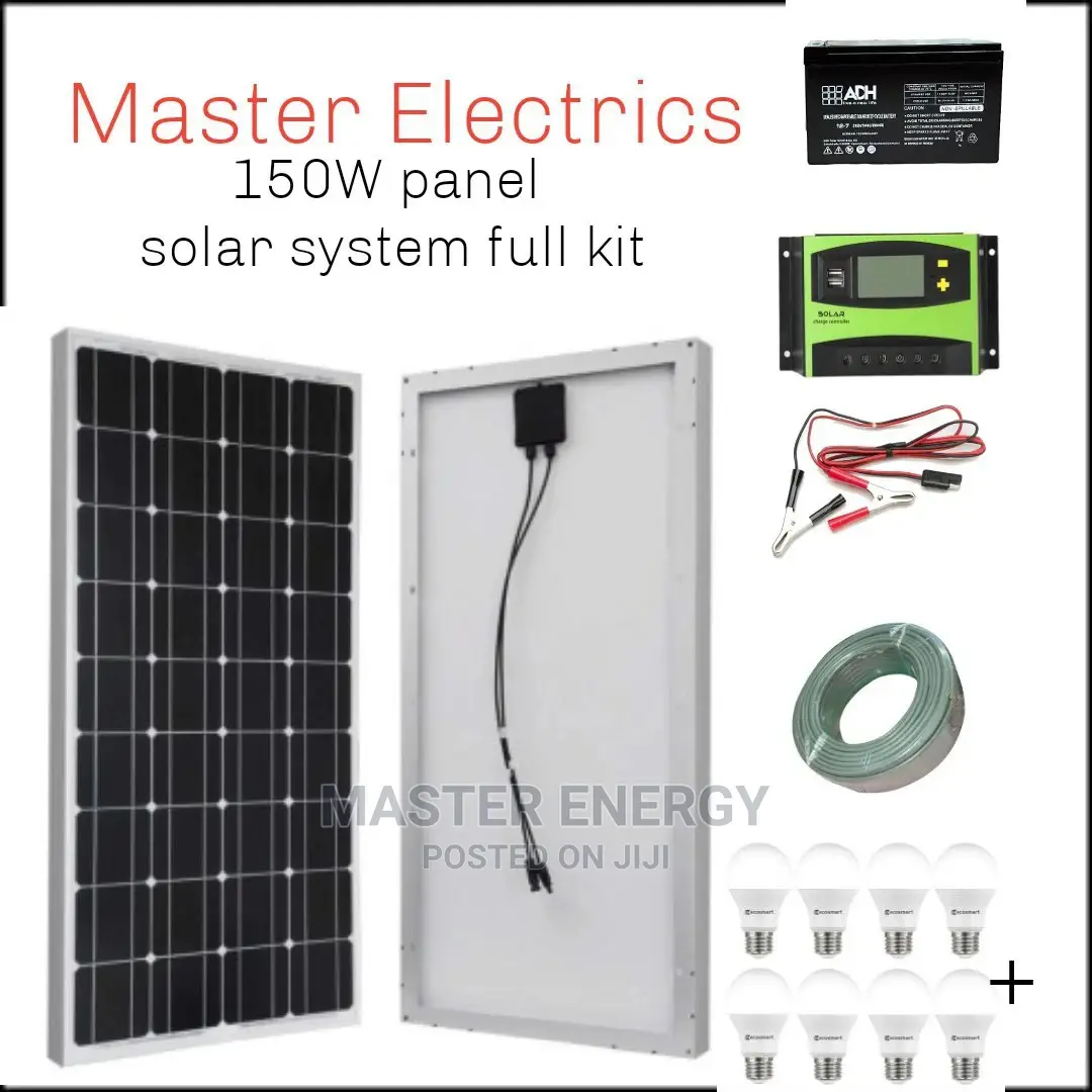 150W Panel Solar System Full Kit