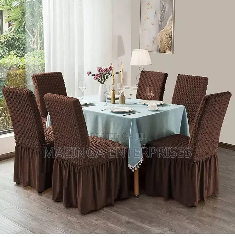 6piece Elastic Dining Covers.