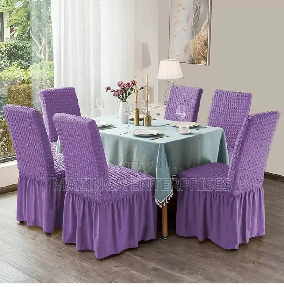 6piece Elastic Dining Covers.