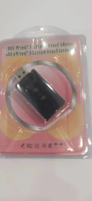 USB Sound Card Black