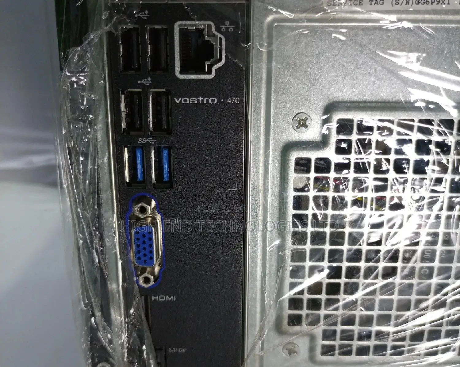 Desktop Computer Dell Vostro 470 4GB Intel Core I5 HDD 500GB