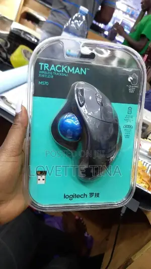 Trackman Logitech Wireless Mouse