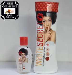 White Secret Whitening Body Lotion + Whitening Oil 2 Pic Set