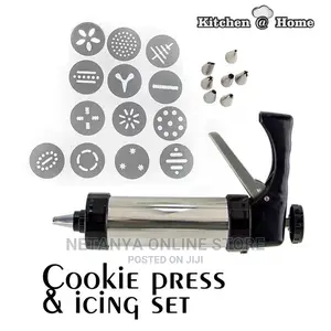 Cookie Press and Icing Set.