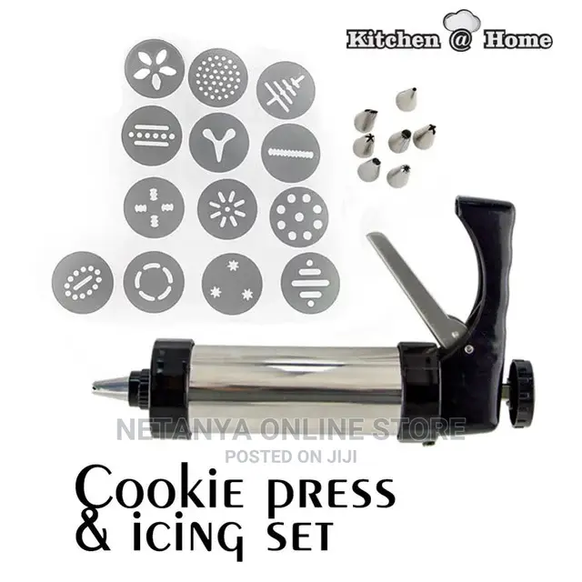 Cookie Press and Icing Set.