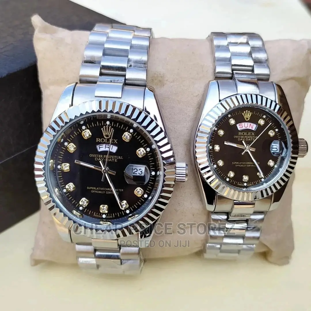 Rolxe Watch Silver Color
