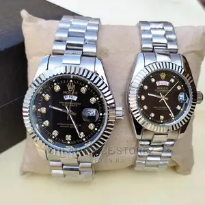 Rolxe Watch Silver Color