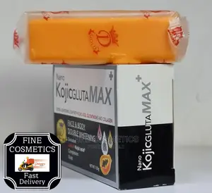 Nano Kojic Gluta Max Face + Body Double Extra Whitening Soap