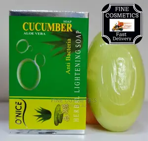 O'nice Anti Bacterial Herbal Cucumber Whitening Soap