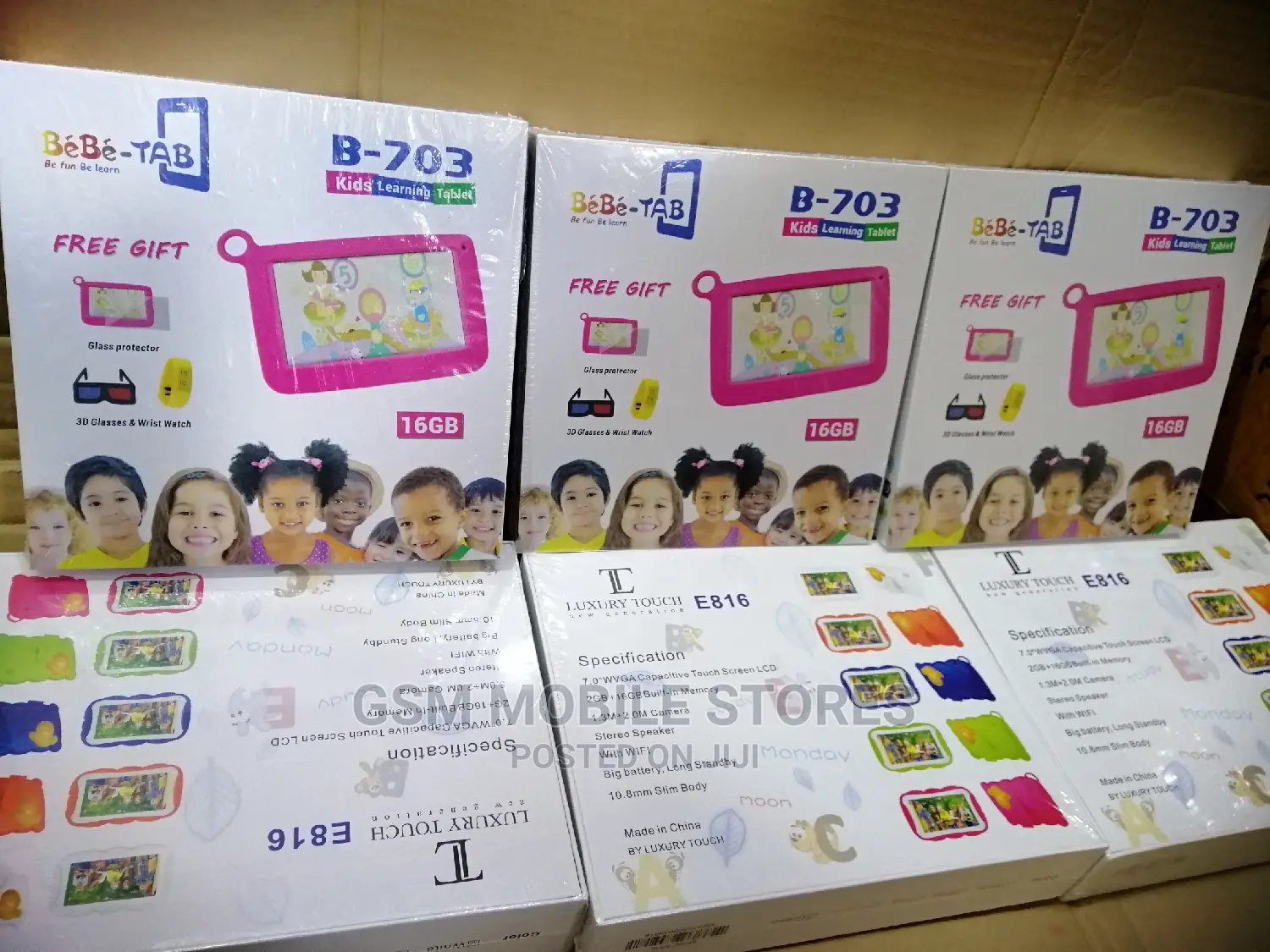 New Tablet 16 GB Pink