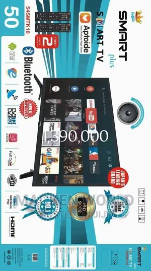 50" Smart Plus Smart Android New