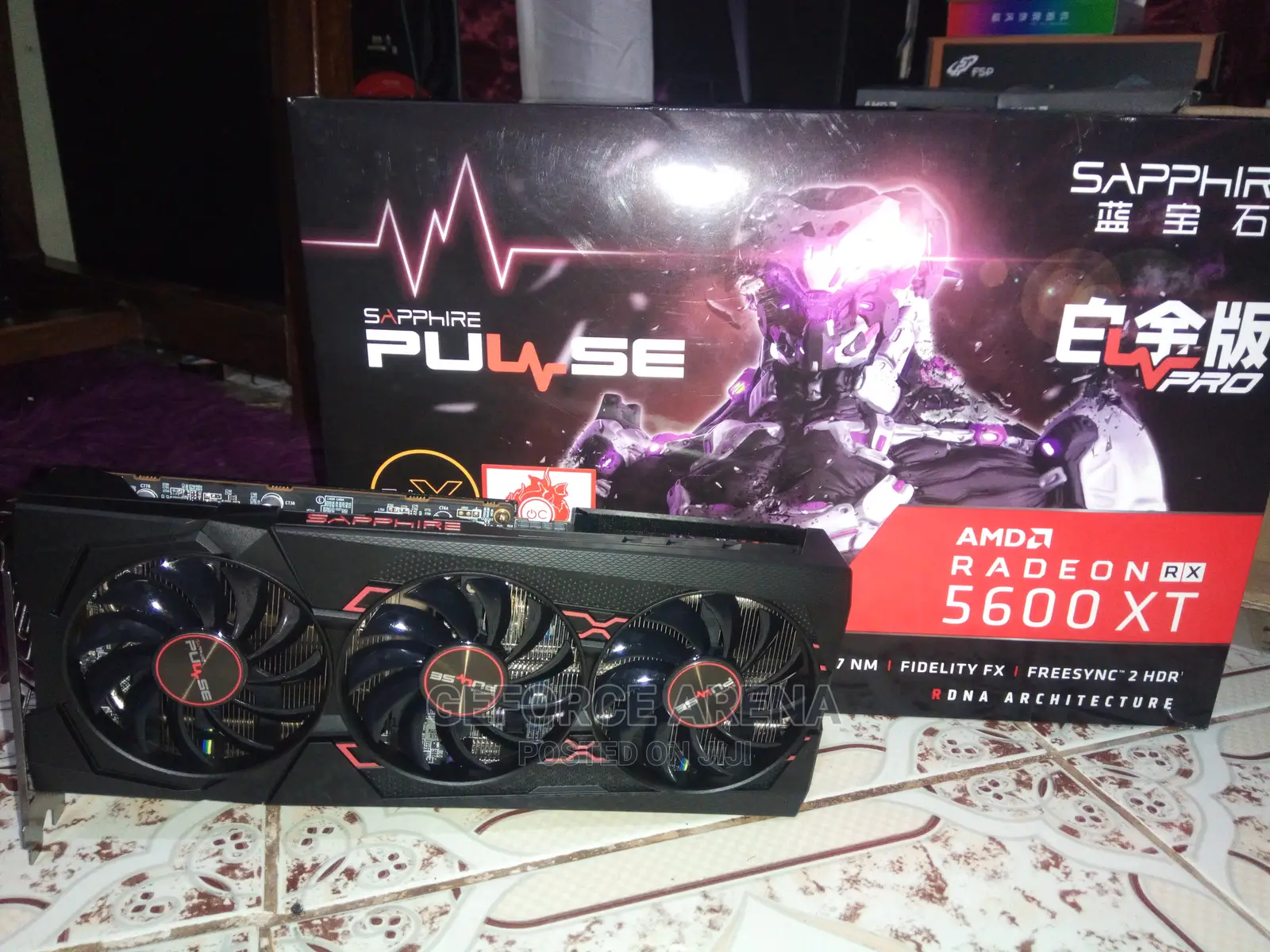 Sapphire Pulse RX 5600xt Tri-X 6gb Gddr6