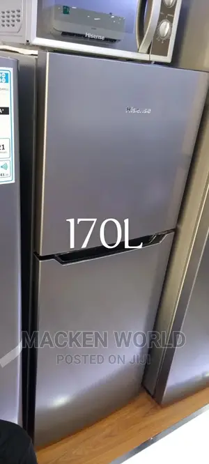 170L Hisense Double Door Fridge New