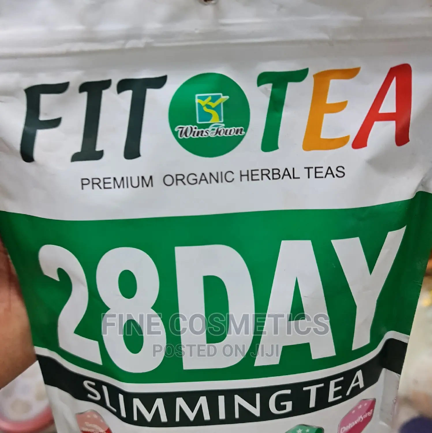 FIT TEA Organic Premium Herbal 28 Days Slimming Tea Bags