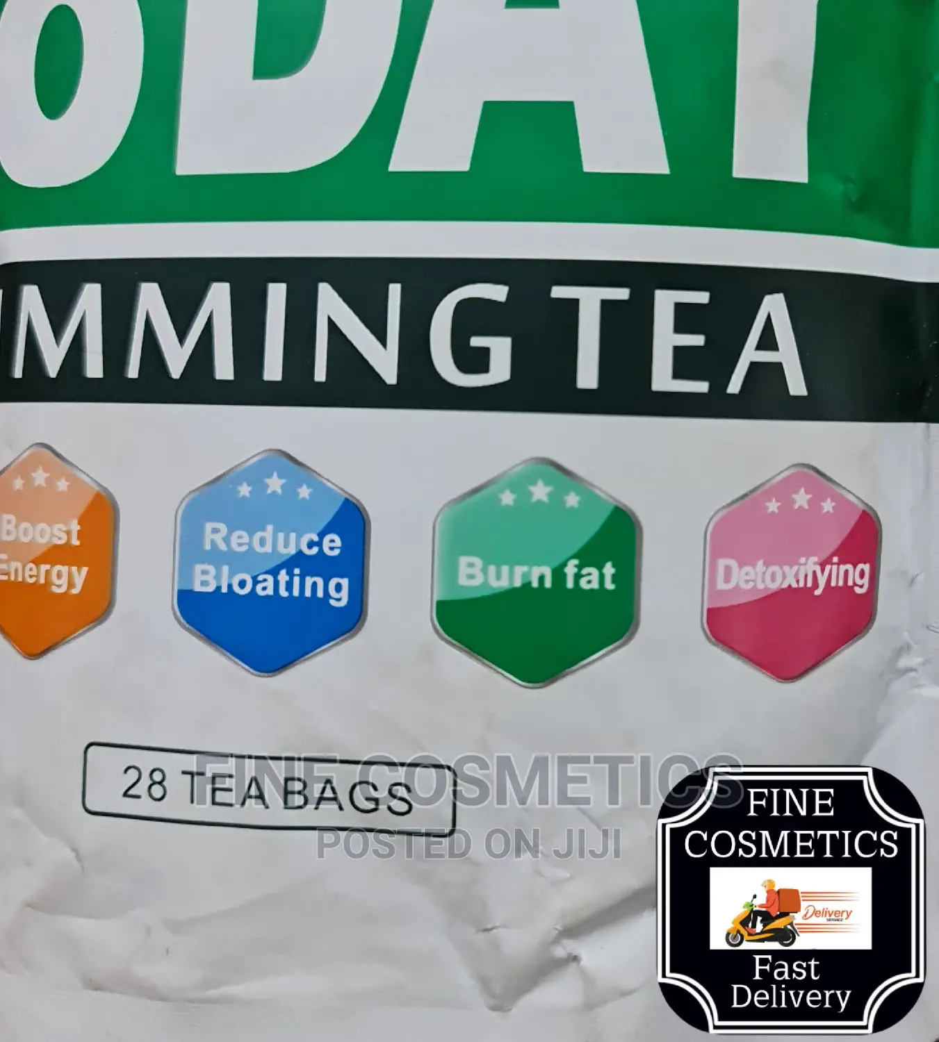FIT TEA Organic Premium Herbal 28 Days Slimming Tea Bags