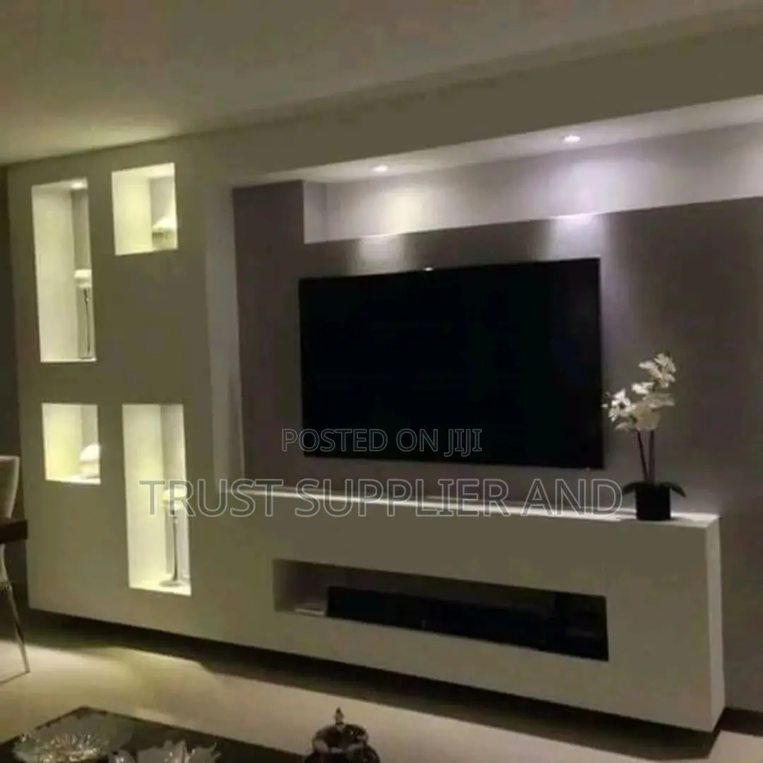 Gypsum Tv Unit
