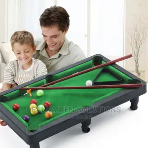 Kids Mini Champion Billiard Game Snooker Ball Pool Table