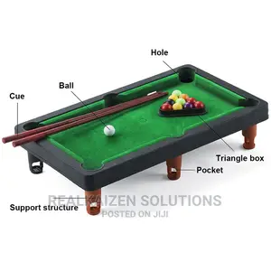 Kids Mini Champion Billiard Game Snooker Ball Pool Table
