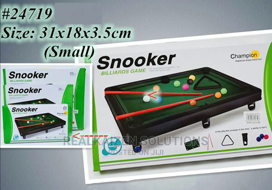 Kids Mini Champion Billiard Game Snooker Ball Pool Table