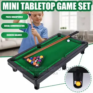 Kids Mini Champion Billiard Game Snooker Ball Pool Table