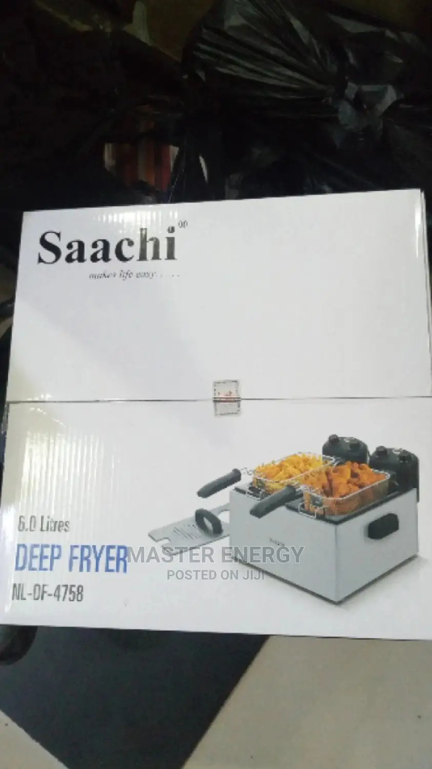 Saachi Double Deep Fryer 6L