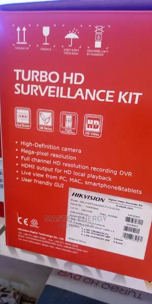 4 Channel 720p CCTV Camera Hikvision Full Kit