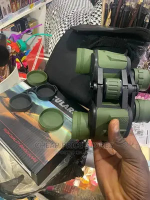 These Green 8x40 Binoculars Feature Rubberized Armor for Shock