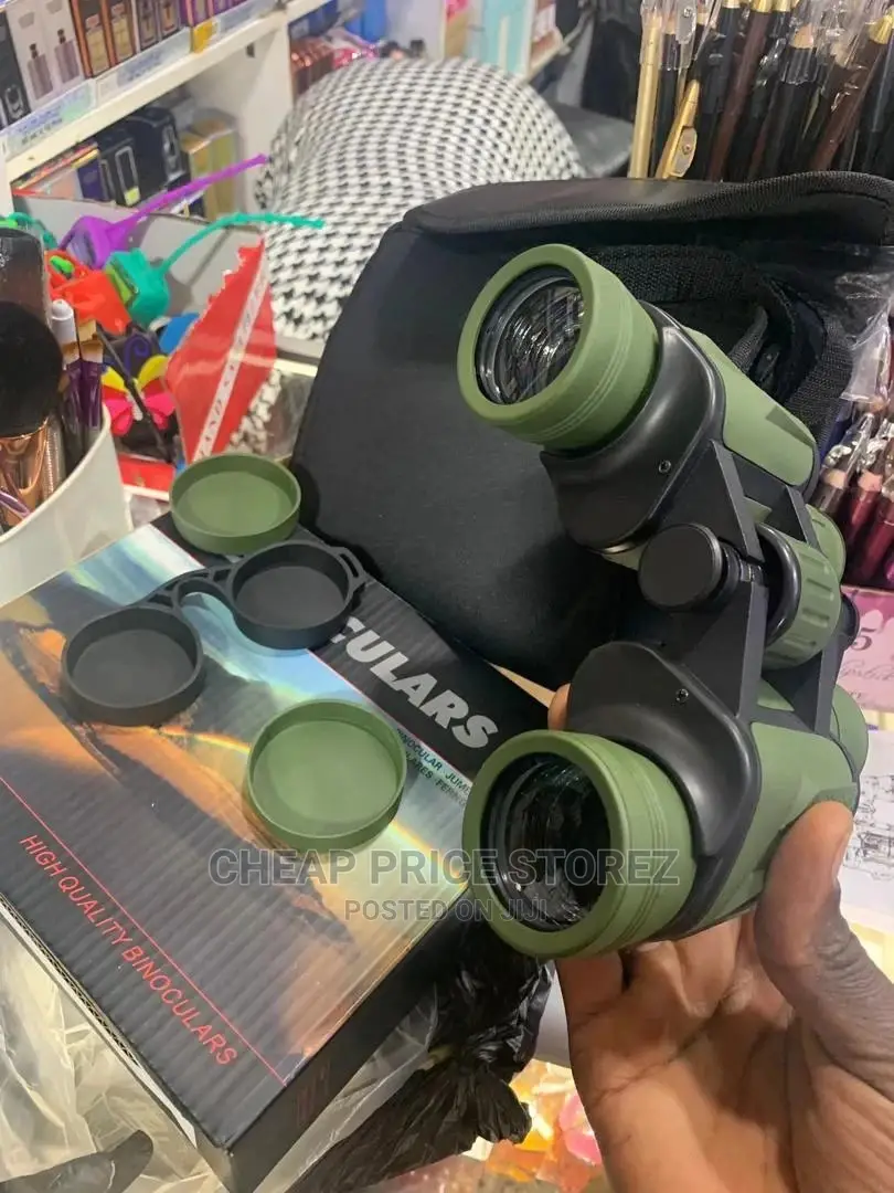 These Green 8x40 Binoculars Feature Rubberized Armor for Shock