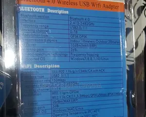 Wifi and Bluetooth Usb Adaptor