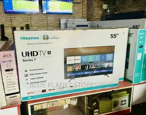 Hisense 55inch UHD Smart TV.