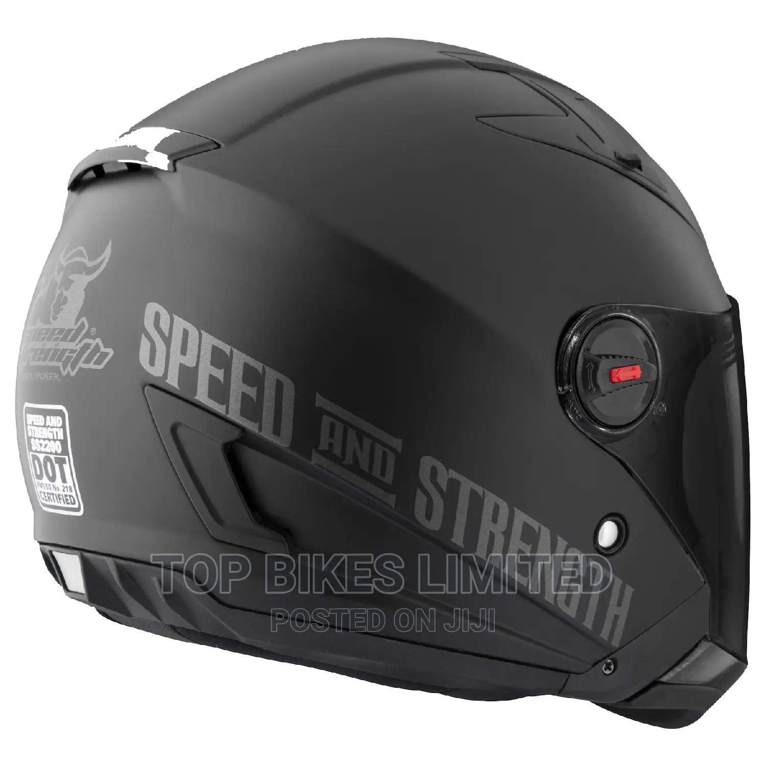 Speed and Strength Helmet - DOT Certified .