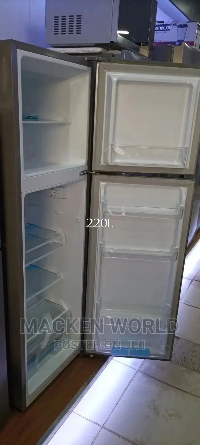 220L Hisense Double Door Fridge on Promotion