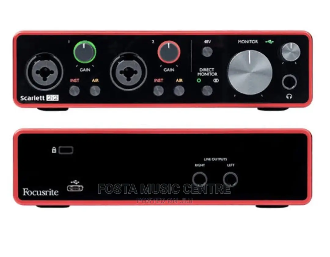Focusrite Scarlett 2i2 3rd Gen