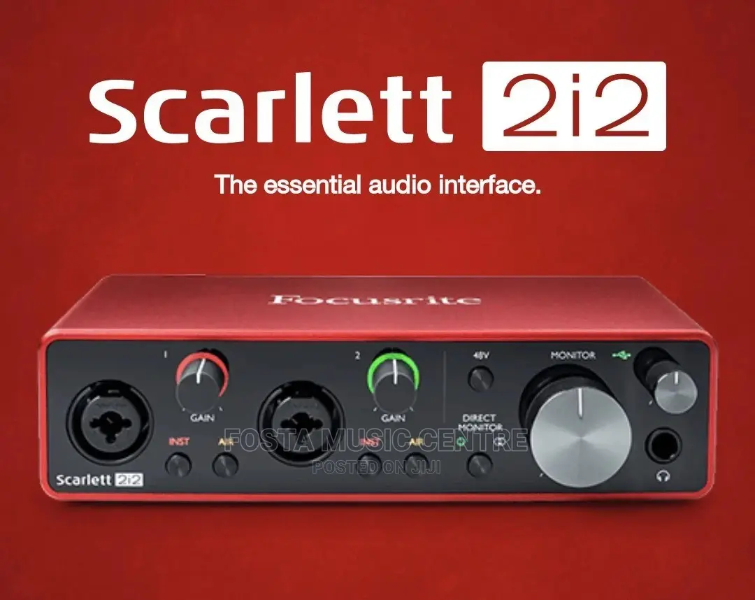 Focusrite Scarlett 2i2 3rd Gen
