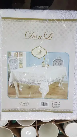 Cotton Table Cloth Six Seater